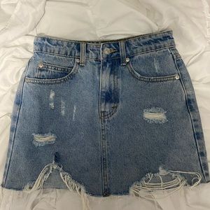 Momokrom denim skirt